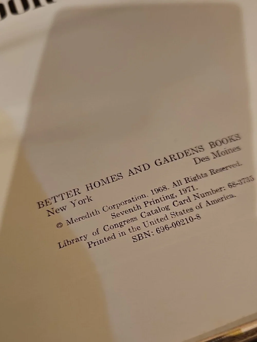 Vintage Better Homes and Gardens Casserole Cook Book